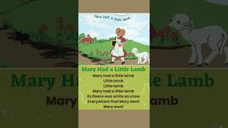 Mary Had a Little Lamb | Fun Kids' Nursery Rhyme & Sing-Along  #nurseryrhyme  #alphabetsong