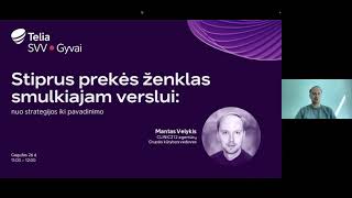 TELIA SVV●GYVAI: Stiprus prekės ženklas smulkiam verslui: nuo strategijos iki pavadinimo