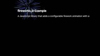 Create Realistic Firework Animations With JavaScript And Canvas