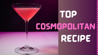 Cosmopolitan drink  by Just Manuel Cocktails