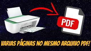 HP Deskjet Advantage Ink | Como digitalizar vários documentos no mesmo PDF!