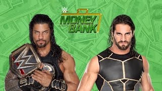 WWE Money in the Bank - WWE Championship - Roman Reigns vs. Seth Rollins (simulation)