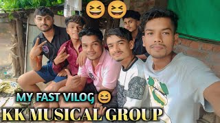 kk musical group my first vilog 😆