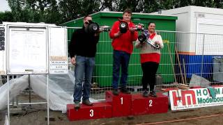 Podium 3.5 kg vrije klasse Oudenhoorn 26-6-2011