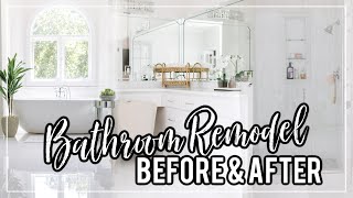 1990's Bathroom Remodel | Before & After Tour! #HouseToHome