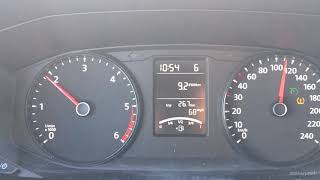 VW T6 Transporter 2.0 TDI 150hp 4motion fuel consumption at 90/110/140 km/h