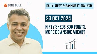 NIFTY & BANK NIFTY Analysis for Tomorrow | Stock Market Outlook | 23 October 2024, Wednesday