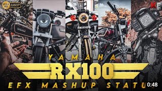 😎yamaha rx 100😎.efx🥵 whatsapp status✨ tamil😎 bike whatsapp status Tamil❤️❤️