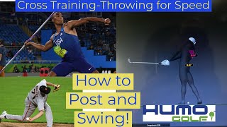 How to Post Up and Throw to Swing Better - Cross-Training Throwing can Improve your Ball Striking!