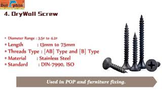 Dolphin screw product view