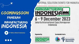 Coomingsoon Transformation Weighing For Industry 4.0 Pameran Manufacturing Indonesia