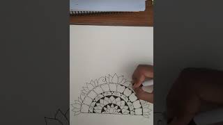 Easy Mandala Design | #mandala #mandalaart #easymandalaart