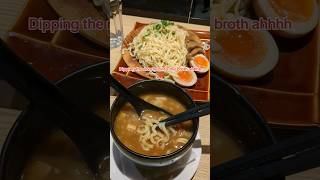 Where do I go for my favourite tsukemen in Singapore? #foodie #food #shorts