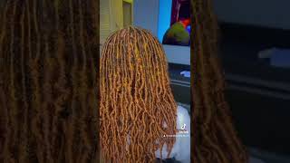 How to do faux Locs, the knotless method 🇺🇸