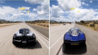 Gordon Murray Automotive T.50 vs Mclaren Speedtail | Forza Horizon 5 |