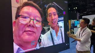 InfoComm 2023: Mirror iZoomViewer mobile app on Ledman 138" All-in-One LEDHUB Smart Display