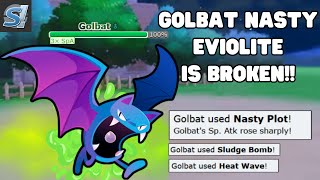 NASTY GOLBAT EVIOLITE IS BROKEN!! - POKEMON SHOWDOWN