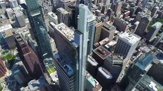 Comcast Innovation & Technology Center Construction Drone Video By Charles Smith