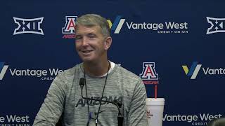 Arizona Football Press Conference - Brent Brennan