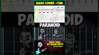 Black Sabbath - Paranoid  #bass  #music  #bassguitar  #cover #bassplayer #musica #tutorial #brasil