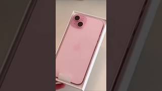 the new PINK iphone 15 plus//unboxing।❤️❤️#viralvideo #youtubeshorts #shorts #shortsvideo #virals