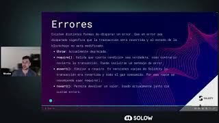 Errores en la Blockchain: Transacciones revertidas - Curso Intro a Solidity