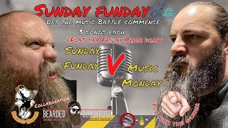 Sunday Funday Prize draw & music battle.