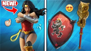 10 BEST WONDER WOMAN COMBOS YOU MUST TRY! (Fortnite New Wonder Woman Skin Combos For Both Styles)