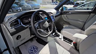 2024 Volkswagen Tiguan Oryx White Exterior with Storm Gray Interior