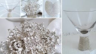 BLING AND GLAM DIYS | 4 GLAM IDEAS FOR YOUR HOME | QUICK AND EASY DIYS | PIER 1 & ZGALLERIE INSPIRED