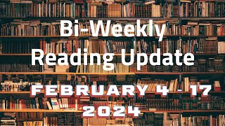 Short Stories, Novellas, ARC, and Audiobooks | Bi-Weekly Reading Update |  February 4 - 17