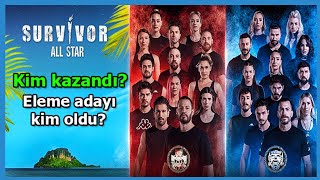 Survivor Dokunulmazlığı Hangi Takım Kazandı? 30 Ocak Eleme Adayı Kim Oldu Sürgün Adasına Kim Gitti?