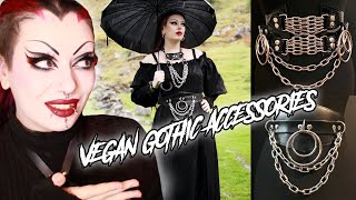 MY FAVOURITE VEGAN GOTHIC ACCESSORIES  - Tommy Vowles Haul | Toxic Tears