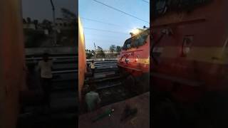 Indian Railways | Goa to Kolkata | Train Engine Change #train #railway