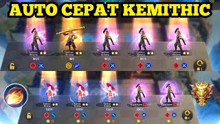 VALE SKILL 1|TRIK CEPAT KEMITHIC PAKE VALE SKILL 1 TERBARU 2024||AUTO GAMPANG BOSS|COMBO MAGIC CHESS