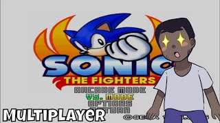 Sonic the Fighters Multiplayer - CARTOONY FISTS FLYING!