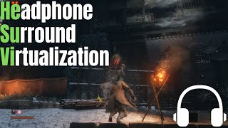 Sekiro Shadows Die Twice - Headphone Surround Virtual 7.1 (OpenAL Soft HRTF)