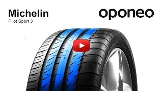 Pneu Michelin Pilot Sport 3 ● Pneus Été ● Oponeo™