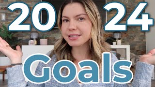 GETTING MY LIFE TOGETHER FOR 2024 | Let's chat through my 2024 goals!!