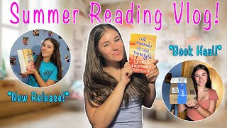 A REALISTIC What I READ in a WEEK!📚☀️| Summer Mood Reading Vlog!