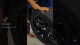 Ganti velg Pajero Sports