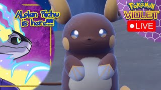 Alolan Richu shiny hunt and pikachu raids!! | Pokemon Scarlet and Violet #shorts