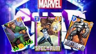 Unbeatable Spectrum Wong combo Marvel Snap. Crazy Deck.