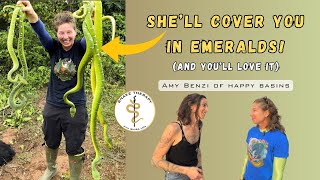 Covered In Emeralds: Amy Benzi Talks About Why Snakes Are Calming