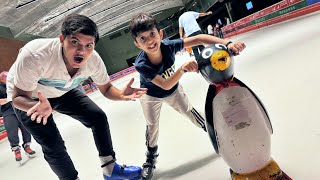 Ice Skating me Maza aa Gaya 😱 | ISkate Ambiance Mall | Yaatri