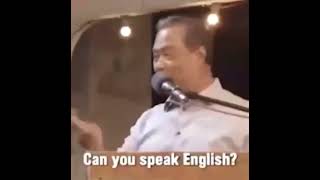 can you speak english?