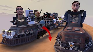 Spartan Kicking Skibidi Toilet Team Convoy | Garry's Mod