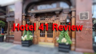 Luxury London hotels : Hotel 41