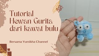 DIY | Tutorial Ganci Gurita dari Kawat Bulu (Pipe Cleaner) | by Yumikha Channel #29