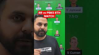 Rajasthan vs Punjab Dream11 Team | RR vs PBKS Dream11 Team | RR vs PBKS Dream11 Team Of today match